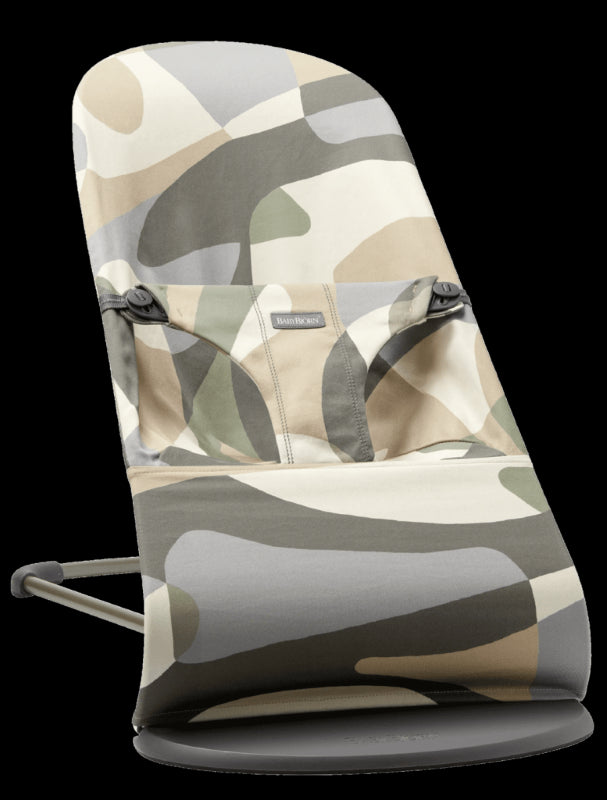 BABY BJORN BOUNCER BLISS COTTON KHAKI/GREEN