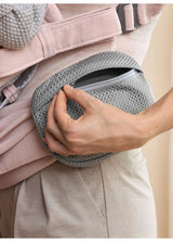 POCKET POUCH FOR CARRIER MESH GREY