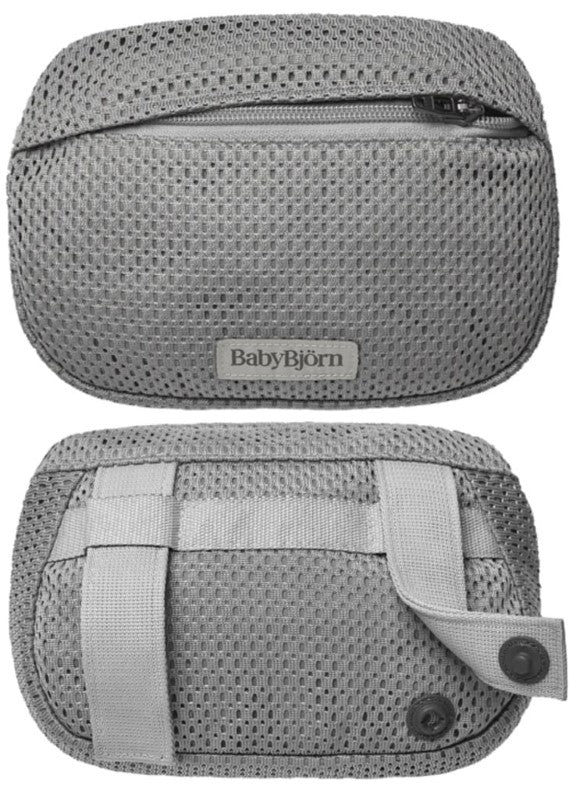 POCKET POUCH FOR CARRIER MESH GREY