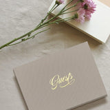 Guest Book Linen