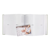 Plush Linen Sage Slip-in Photo Album 200 Photos