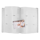 Plush Linen Black Slip-in Photo Album 300 Photos