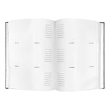 Plush Linen Black Slip-in Photo Album 300 Photos