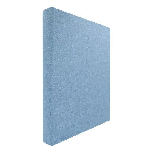 Plush Linen Blue Slip-in Photo Album 300 Photos