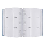 Plush Linen Blue Slip-in Photo Album 300 Photos