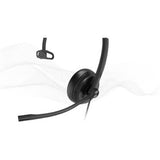 Yealink WIRED (UH34) MS MONO HEADSET , NOISE CANCELLING MIC , USA-A (1308046)