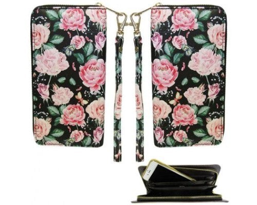 Wallet -Cottage Roses