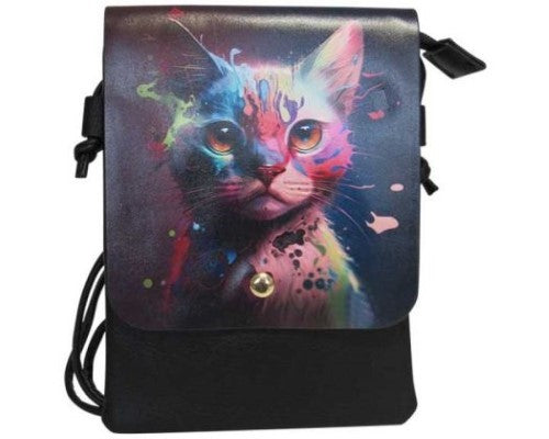 Shoulder Bag Painted Cat