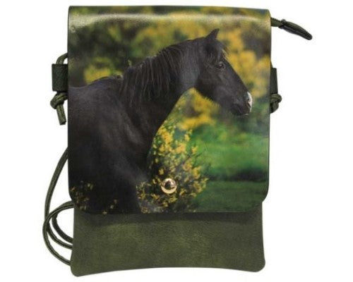 Shoulder Bag Horse Noir