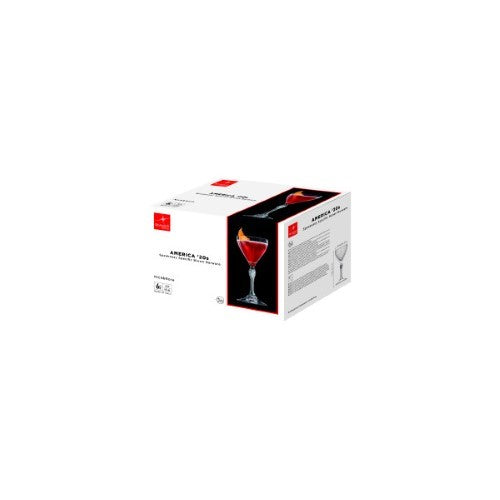 America 20's Nick & Nora 140ml - Set 4 - Bormioli Rocco