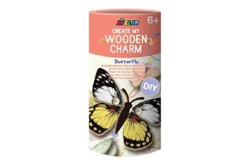 Create My Wooden Charm - Avenir Butterfly