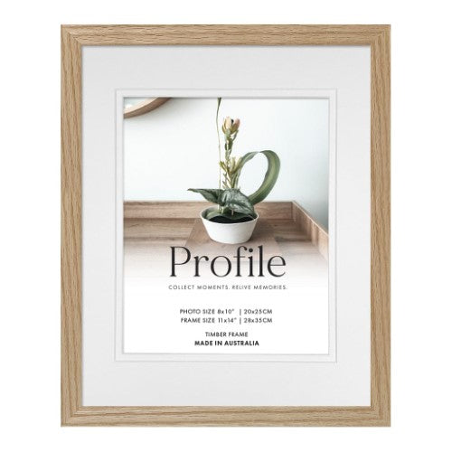 Elegant Deluxe Natural Oak Photo Frame - Type 1