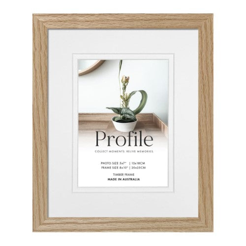 Elegant Deluxe Natural Oak Photo Frame - Type 2
