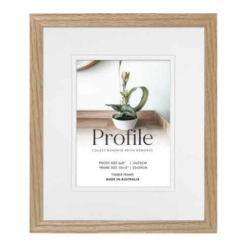 Elegant Deluxe Natural Oak Photo Frame - Type 4