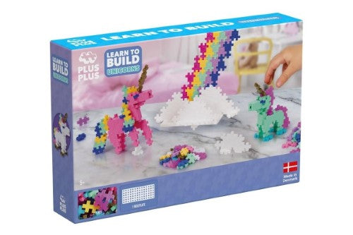 Puzzle - Plus Plus Learn To Build Unicorns (275pc)