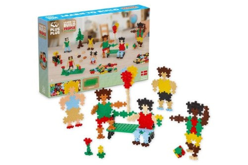 Puzzle - Plus Plus Learn To Build People Of The World (275pc)