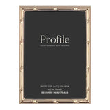 Bamboo Rose Gold Metal Photo Frame - Type 2
