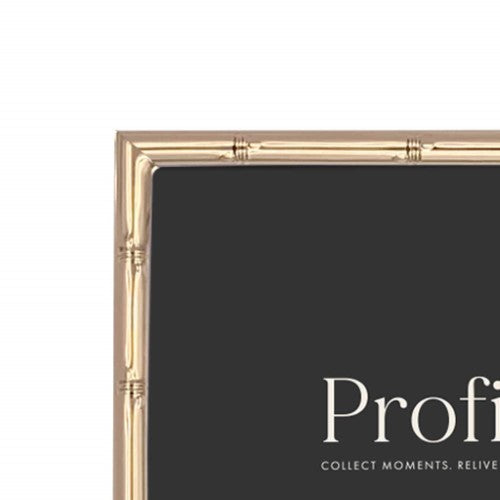 Bamboo Rose Gold Metal Photo Frame - Type 2