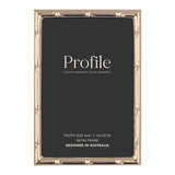 Bamboo Rose Gold Metal Photo Frame - Type 2