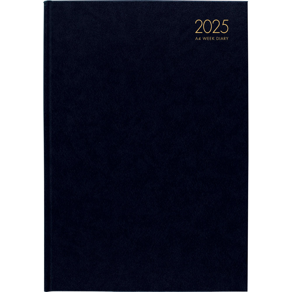 Collins Windsor A43 Week To View Diary Black Odd Year