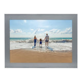 Magnetic Fridge Frame Photo Pocket (Silver) - 5x7in - Type 1
