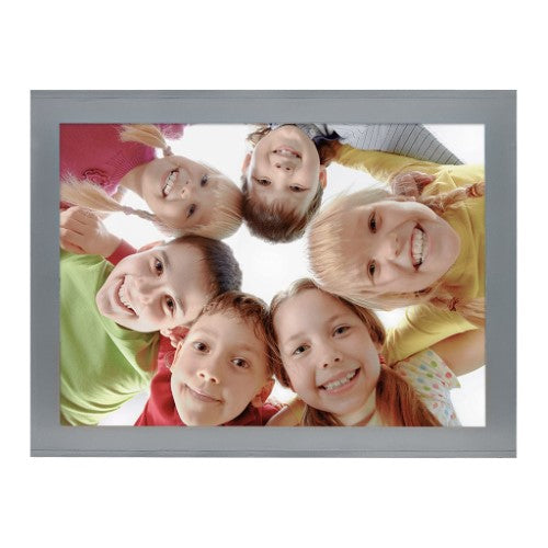 Magnetic Fridge Frame Photo Pocket (Silver) - 5x7in - Type 1