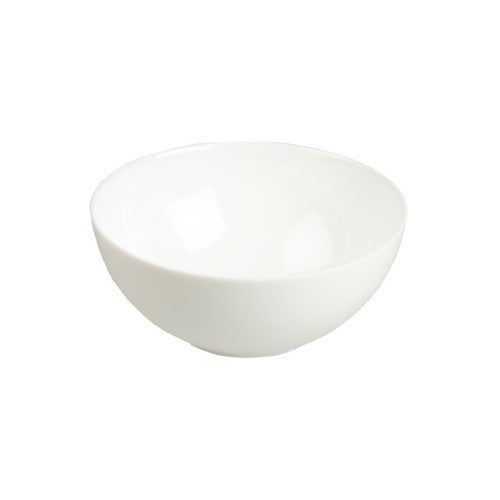 White Coupe Glass Noodle Bowl 18cm - Wiltshire- Set of  6