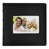 Prestige Black Leather Slip-in Photo Album 200 Photos