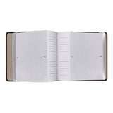 Prestige Brown Leather Slip-in Photo Album 200 Photos