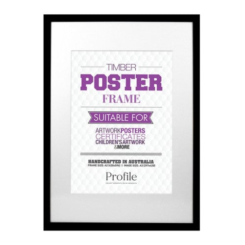 Elegant Black Poster Picture Frame