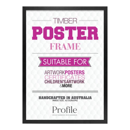 Elegant Black Poster Picture Frame