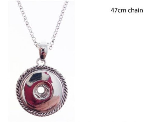 Snaps REDFOX  - Necklace - Rim Pendant + 47cm (49+1)