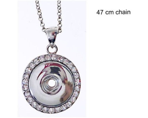 Snaps REDFOX  - Necklace - Diamante PD + 47cm (49+11)