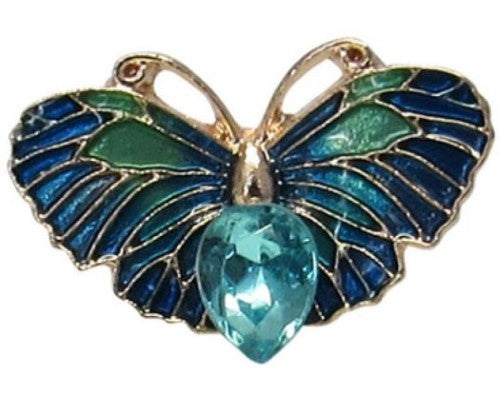 Snaps REDFOX  - Snap-Butterfly Blue