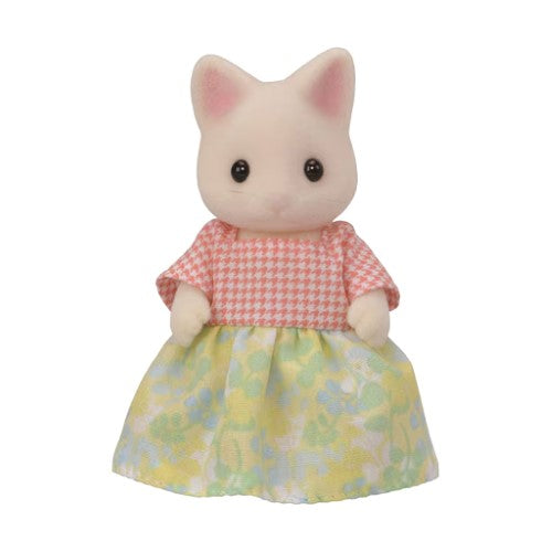 Sylvanian Families Play Set - Floral Cat Mothers Cycling Set