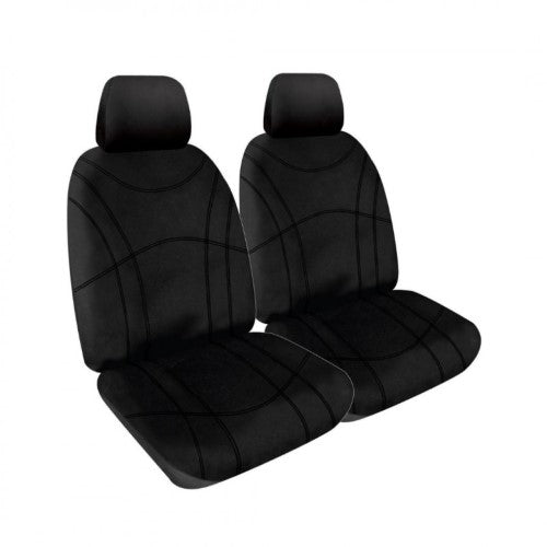 Black Stitch Front Seat Cover - Ford Ranger Py 2022-Current - SPERLING