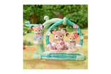 Sylvanian Families Play Set - Deer Babies Floral Swing Set