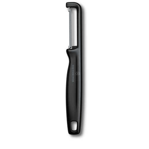 Serrated Double Edge Peeler - VICTORINOX IOTA 10cm (Black)