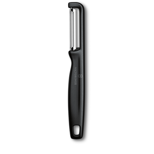 Serrated Double Edge Peeler - VICTORINOX IOTA 10cm (Black)