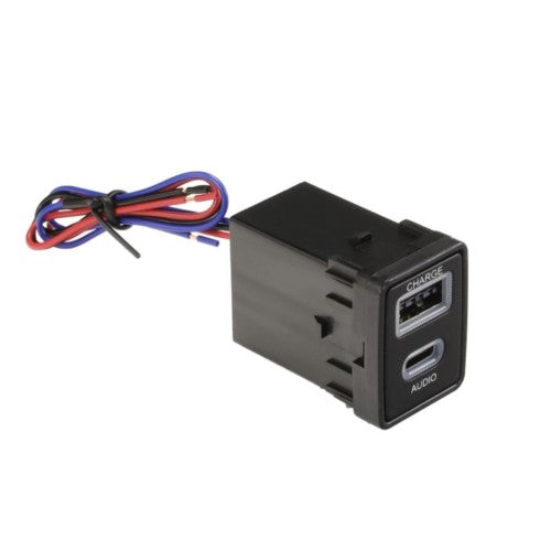 Usb-C Passthrough & Usb Charge Socket Nissan 24mm X 31mm - AERPRO