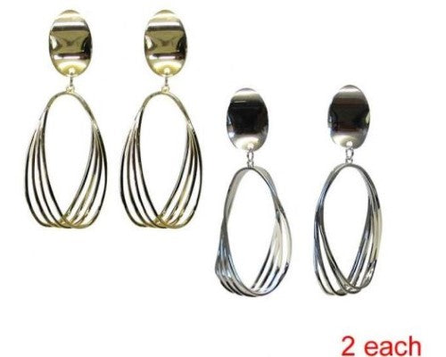 Earring - Loops  Set of 4
