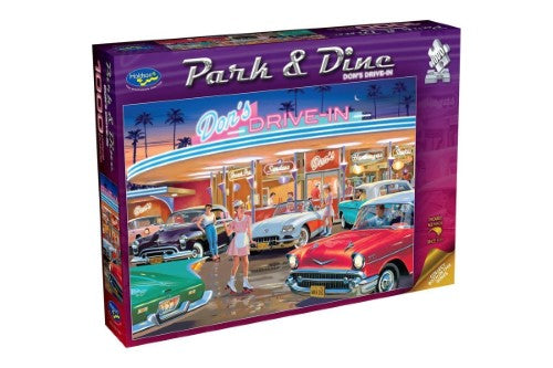 Jigsaw Puzzle - Park & Dine Don's Drive In  (1000pcs)