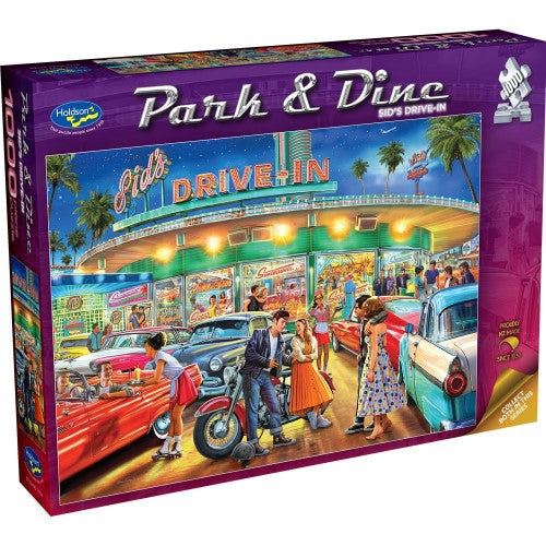 Jigsaw Puzzle - Park & Dine Sid's Diner (1000pcs)