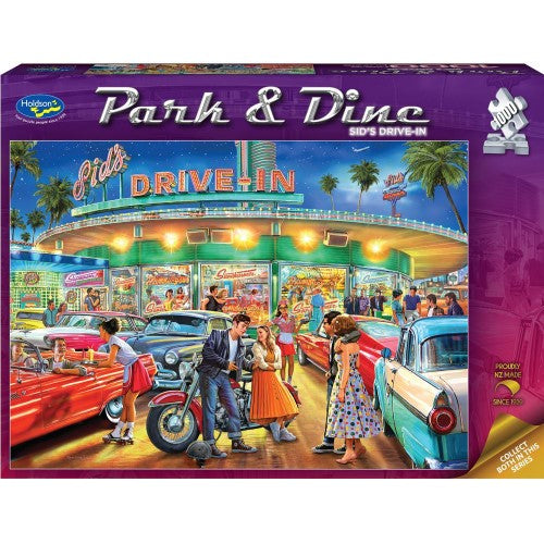 Jigsaw Puzzle - Park & Dine Sid's Diner (1000pcs)
