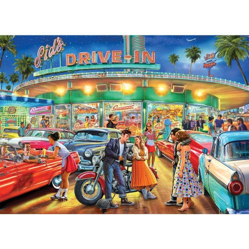 Jigsaw Puzzle - Park & Dine Sid's Diner (1000pcs)