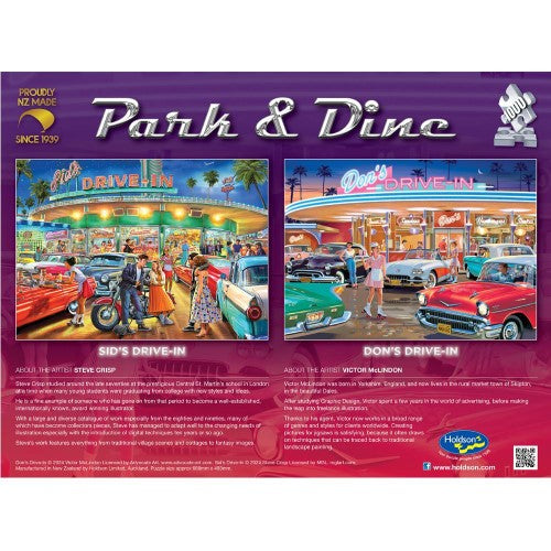 Jigsaw Puzzle - Park & Dine Sid's Diner (1000pcs)
