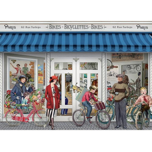 Victorian Day Out 1000pc Jigsaw Puzzle Bikes Bicyclettes Bikes (1000pcs)