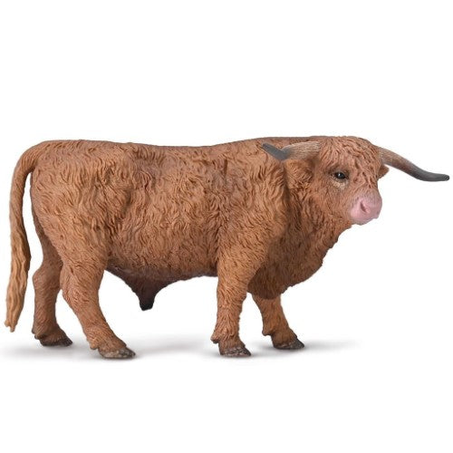Figurine - CollectA Highland Bull (15.5 x 7 x 6.7cm)