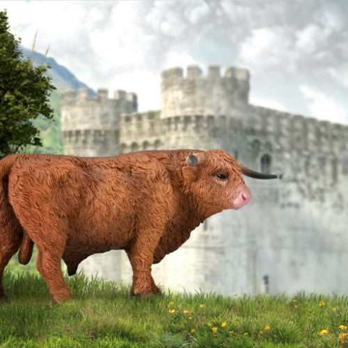 Figurine - CollectA Highland Bull (15.5 x 7 x 6.7cm)