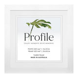 Elegant Deluxe White Square Photo Frames